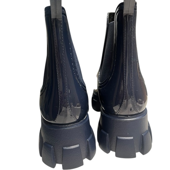 Forever Navy Blue Chelsea Ankle Boots - Size 7.5 - Picture 6 of 7